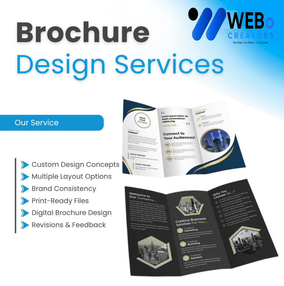 Brochure Design Service in Illinois - Custom Brochures For Marketing
