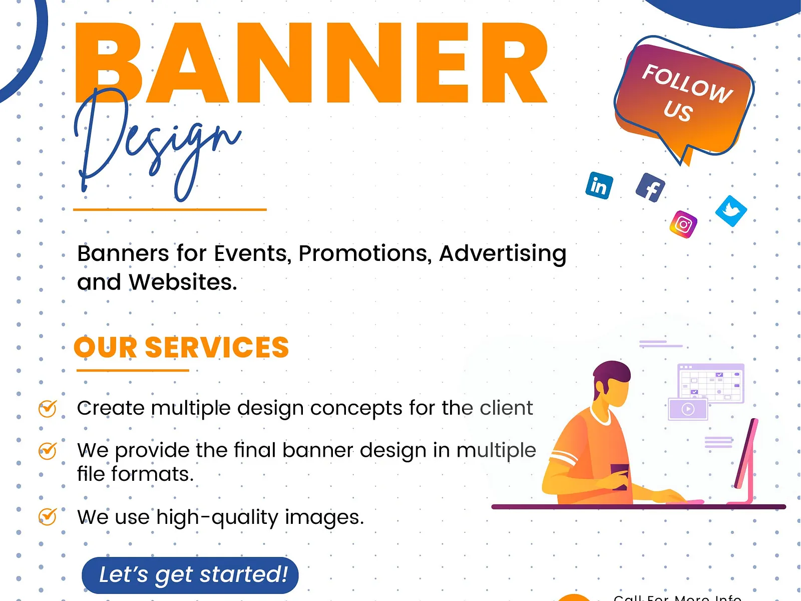 Web Banner & Social Banner Design Services in Illinois